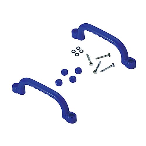 JISADER 2X Spielplatz Zubehör, Haltegriffe für Spielzimmer, mit Schrauben, für Schaukel Im Hinterhof, Blau JISADER 2X Spielplatz Zubehör, Haltegriffe für Spielzimmer, mit Schrauben, für Schaukel Im Hinterhof, Blau von JISADER