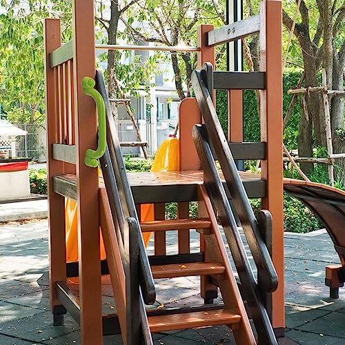 JISADER 2X Spielplatz Zubehör, Haltegriffe für Spielzimmer, mit Schrauben, für Schaukel Im Hinterhof, Hellgrün JISADER 2X Spielplatz Zubehör, Haltegriffe für Spielzimmer, mit Schrauben, für Schaukel Im Hinterhof, Hellgrün von JISADER