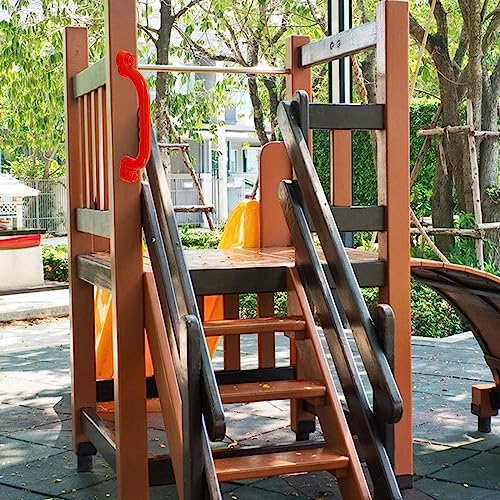 JISADER 2X Spielplatz Zubehör, Haltegriffe für Spielzimmer, mit Schrauben, für Schaukel Im Hinterhof, Rot JISADER 2X Spielplatz Zubehör, Haltegriffe für Spielzimmer, mit Schrauben, für Schaukel Im Hinterhof, Rot von JISADER