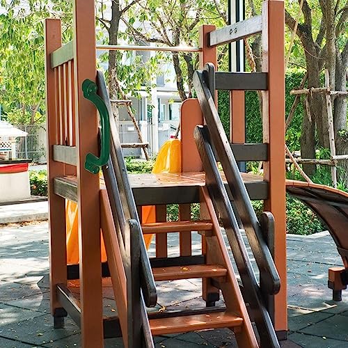 JISADER 2X Spielplatz Zubehör, Haltegriffe für Spielzimmer, mit Schrauben, für Schaukel Im Hinterhof, dunkelgrün JISADER 2X Spielplatz Zubehör, Haltegriffe für Spielzimmer, mit Schrauben, für Schaukel Im Hinterhof, dunkelgrün von JISADER