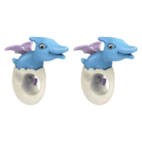 JISADER 2X Water Sprinkler für Kinder im Freien Wasser Spielzeug Sommerspiel für Yard Beach Innenbadewanne, Blau von JISADER