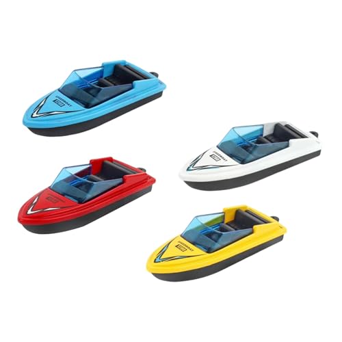 JISADER 4 Mini Motorboot Modelle, Desktop Dekoration, Wasserspielzeug für Kinder Und Erwachsene, Ohne Schlüsselanhänger JISADER 4 Mini Motorboot Modelle, Desktop Dekoration, Wasserspielzeug für Kinder Und Erwachsene, Ohne Schlüsselanhänger von JISADER