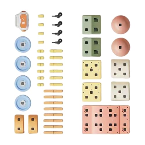 JISADER 44 Teilige DIY Bausteine, Kognitive Entwicklung, Stapelblöcke für Kinder Ab 3 Jahren JISADER 44 Teilige DIY Bausteine, Kognitive Entwicklung, Stapelblöcke für Kinder Ab 3 Jahren von JISADER