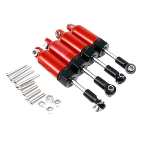 JISADER 4X Metall RC -Auto Stoßdämpfer Ersatz Ersatzteile Dämpfer für B36 1:16 RC Hobby Car von JISADER
