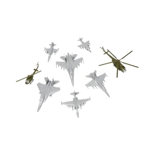 JISADER 8X 1/144 Flugzeuge Set Flugzeugbaugruppe Modell 1: 144 Modell Der Flugzeugluftfahrt Luftfahrtskala, Style A von JISADER