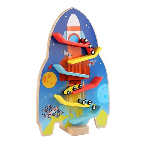 JISADER Autorampe Spielzeug Rennstrecke Rampe Track Spielzeugauto für Kindergarten Geburtstagsgeschenk von JISADER