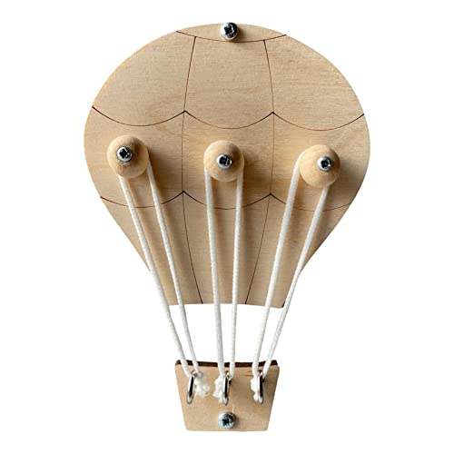 JISADER Beschäftigungsbrett Spielzeug Entwicklungsspielzeug Holzspielzeug Aktivitätsspiel Zubehör Aus Glattem Holz Als Geburtstagsgeschenk für Kin, Heißluftballon JISADER Beschäftigungsbrett Spielzeug Entwicklungsspielzeug Holzspielzeug Aktivitätsspiel Zubehör Aus Glattem Holz Als Geburtstagsgeschenk für Kin, Heißluftballon von JISADER
