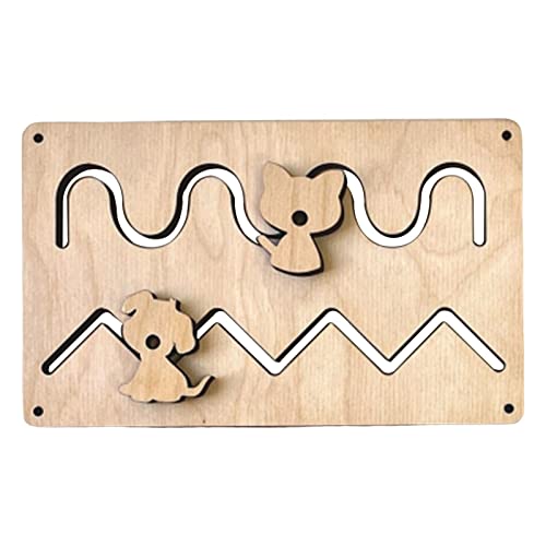 JISADER Beschäftigungsbrett Spielzeug Entwicklungsspielzeug Holzspielzeug Aktivitätsspiel Zubehör Aus Glattem Holz Als Geburtstagsgeschenk für Kin, Matze JISADER Beschäftigungsbrett Spielzeug Entwicklungsspielzeug Holzspielzeug Aktivitätsspiel Zubehör Aus Glattem Holz Als Geburtstagsgeschenk für Kin, Matze von JISADER