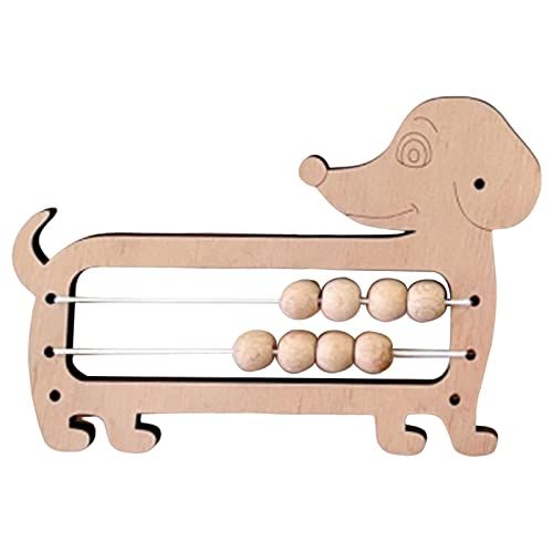 JISADER Beschäftigungsbrett Spielzeug Entwicklungsspielzeug Holzspielzeug Aktivitätsspiel Zubehör Aus Glattem Holz Als Geburtstagsgeschenk für Kin, Perlenhund JISADER Beschäftigungsbrett Spielzeug Entwicklungsspielzeug Holzspielzeug Aktivitätsspiel Zubehör Aus Glattem Holz Als Geburtstagsgeschenk für Kin, Perlenhund von JISADER