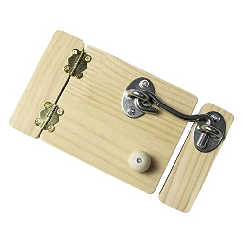 JISADER Beschäftigungsbrett Spielzeug Entwicklungsspielzeug Holzspielzeug Aktivitätsspiel Zubehör Aus Glattem Holz Als Geburtstagsgeschenk für Kin, Tür JISADER Beschäftigungsbrett Spielzeug Entwicklungsspielzeug Holzspielzeug Aktivitätsspiel Zubehör Aus Glattem Holz Als Geburtstagsgeschenk für Kin, Tür von JISADER