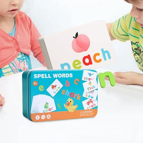 JISADER Buchstaben Matching Spiele ABC Lernen Pädagogisches Spielzeug für Kinder Im Vorschulalter JISADER Buchstaben Matching Spiele ABC Lernen Pädagogisches Spielzeug für Kinder Im Vorschulalter von JISADER