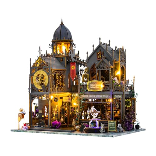 JISADER DIY Puppenhaus Bausatz Miniatur Puppenhaus für Kinder Teenager Erwachsene JISADER DIY Puppenhaus Bausatz Miniatur Puppenhaus für Kinder Teenager Erwachsene von JISADER