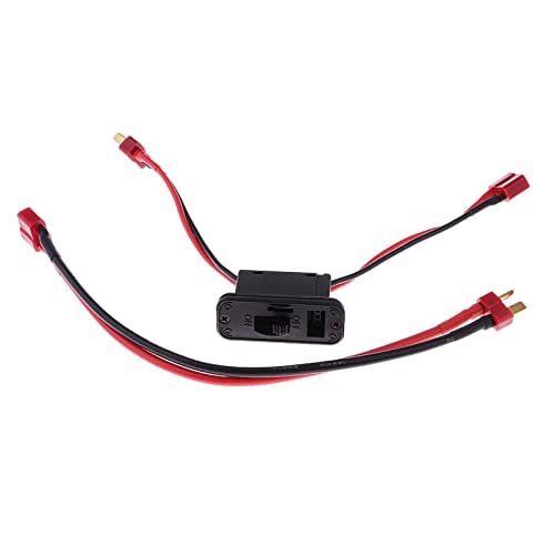 JISADER Ein /Ausschalter Stecker T Stecker Männlich Weiblich für ESC Lipo Batterie Motor von JISADER