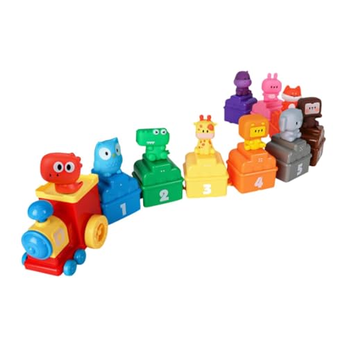 JISADER Eisenbahn Set für Kleinkinder, Sortier Lernspielzeug für 1–3 Jahre Alte Kleinkinder JISADER Eisenbahn Set für Kleinkinder, Sortier Lernspielzeug für 1–3 Jahre Alte Kleinkinder von JISADER