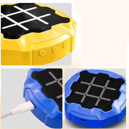 JISADER Elektronisches Tac Toe Spiel, Tragbares Reisespiel, Puzzlespiel, Elektronisches Indoor Puzzle, Blau JISADER Elektronisches Tac Toe Spiel, Tragbares Reisespiel, Puzzlespiel, Elektronisches Indoor Puzzle, Blau von JISADER
