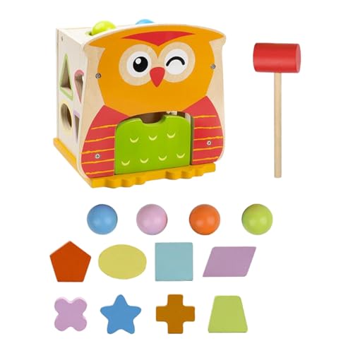 JISADER Farbformsortierbox, Formsortierer, Früherziehung, Zuordnungsspiel für Kinder ab 3 Jahren JISADER Farbformsortierbox, Formsortierer, Früherziehung, Zuordnungsspiel für Kinder ab 3 Jahren von JISADER