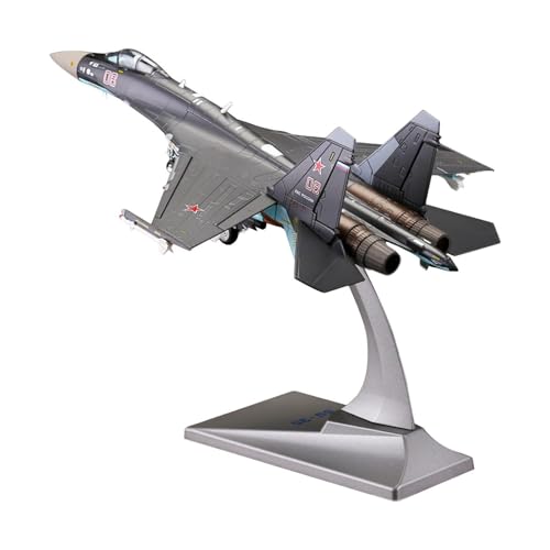 JISADER Flugzeugmodell im Maßstab 1:72 mit Ständer, Souvenir, Geschenk, Sammlerstück, Kampfflugzeugmodell aus Druckgusslegierung für Regal, Wohnzimmer, Bar, GRAU von JISADER