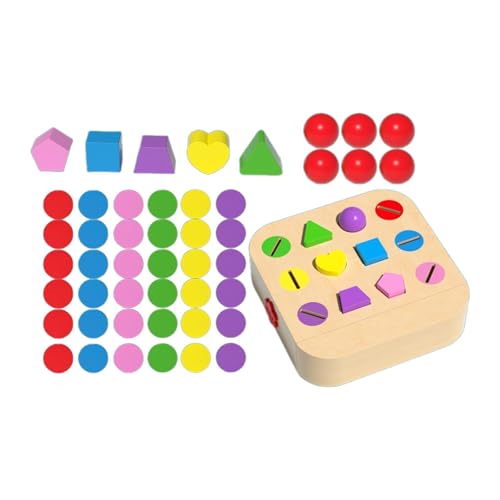 JISADER Frühe Bildung Spielzeug für Schublade Box Sensorischen Spielzeug Farbe Form Sortierung Box von JISADER