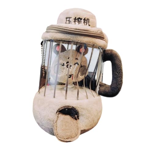 JISADER Juicer Plüschspielzeug Lustiger Tragbarer Kordelzug Rotierende Neuheit Stoffed Mäuse Spielzeug von JISADER