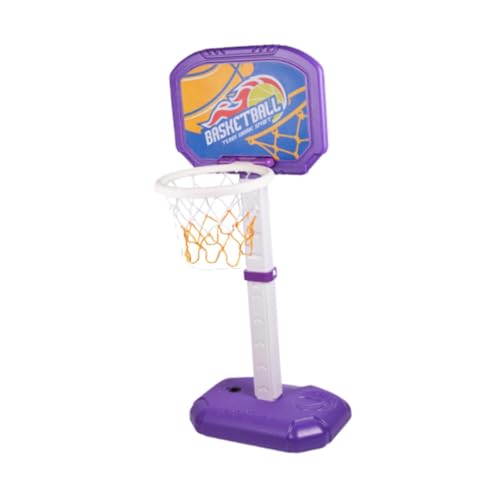 JISADER Kids Basketball Hoop Water Basketball Ständer Verstellbarer Höhe Pool Basketball Hoop für Karneval, Lila von JISADER