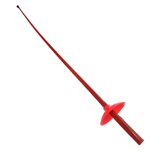 JISADER Kinder Fechtschwert Trainingsschwert Induktionsschwert Trainingshilfe für Anfänger Kinder, Rot JISADER Kinder Fechtschwert Trainingsschwert Induktionsschwert Trainingshilfe für Anfänger Kinder, Rot von JISADER