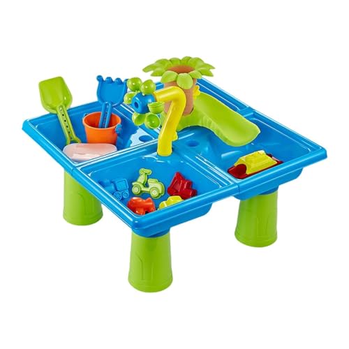 JISADER Kinder Sand Wasser Tisch Aktivität Sensorischen Spielset für Mädchen Im von JISADER