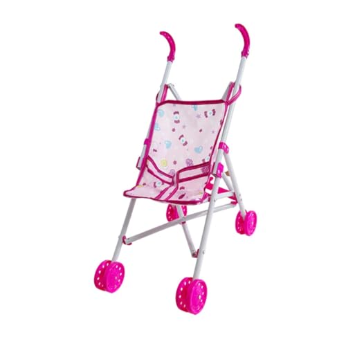 JISADER Klapperte Puppenklapper Simulation Kinderwagen Mädchen Girl Geschenk Miniaturen Push Wagenspielzeug, Style C von JISADER