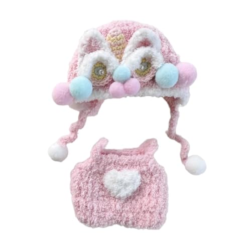 JISADER Kopfbedeckung für Puppen, DIY Puppenkleidung, Ankleide Set für Kinder, Rosa JISADER Kopfbedeckung für Puppen, DIY Puppenkleidung, Ankleide Set für Kinder, Rosa von JISADER