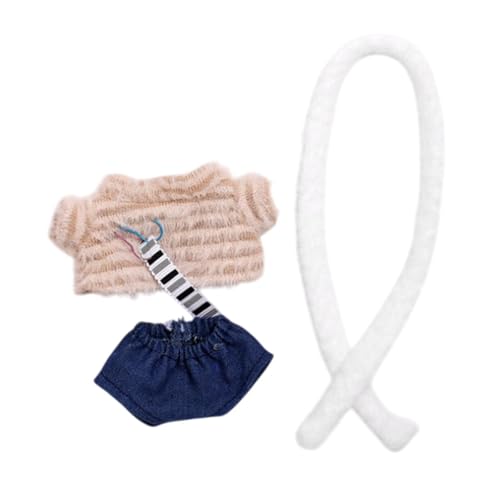 JISADER Kostüm für Puppen in 15 cm, Anzieh-Requisiten und Zubehör für kreative Spielstunden, Ohne Hut JISADER Kostüm für Puppen in 15 cm, Anzieh-Requisiten und Zubehör für kreative Spielstunden, Ohne Hut von JISADER