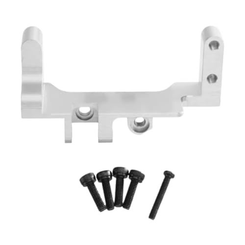 JISADER Metall Vorderachse Servo Halterung 1/12 RC Auto Zubehör Servo Sitz für Meijiaxin H12Y H12Y +, Silber von JISADER