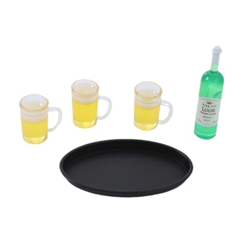 JISADER Mini Weinflasche Mini House Drink Accessoires für Restaurants Küchencafés von JISADER