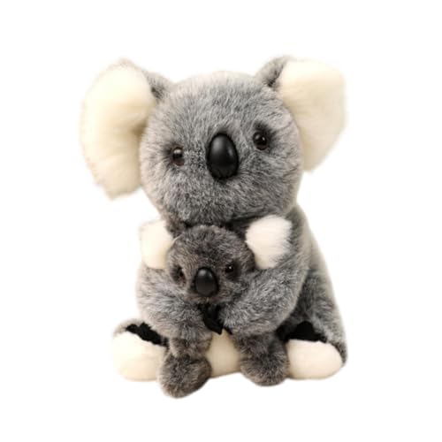 JISADER Mom Halter von Little Koala Im Spielzeug Koala Koala Im Spielzeug in Hugmable Animal Plüschdekoration für Kinder Geburtstagsgeschenke, Grau JISADER Mom Halter von Little Koala Im Spielzeug Koala Koala Im Spielzeug in Hugmable Animal Plüschdekoration für Kinder Geburtstagsgeschenke, Grau von JISADER