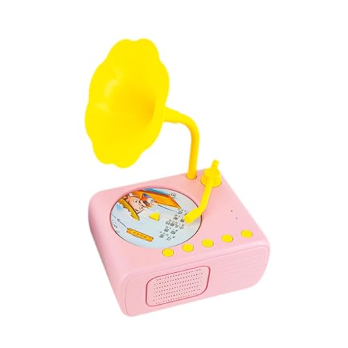 JISADER Musikspielzeug für Kinder, Phonograph mit Geschichtenfunktion, Tragbarer Musik Player für Jungen Und Mädchen, Rosa JISADER Musikspielzeug für Kinder, Phonograph mit Geschichtenfunktion, Tragbarer Musik Player für Jungen Und Mädchen, Rosa von JISADER