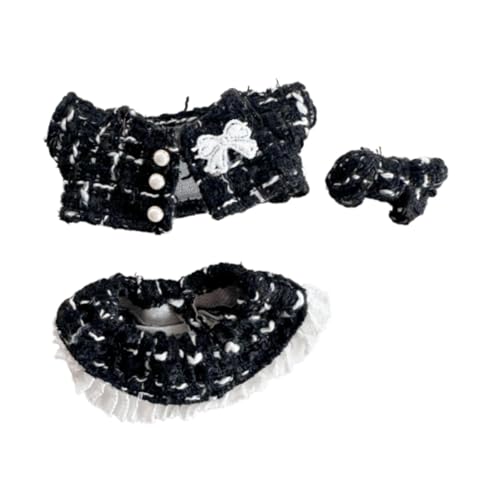 JISADER Outfit-Set für Puppen, inklusive Kopfbedeckung und Accessoires, ideal für 6,69-Zoll-Puppen von JISADER