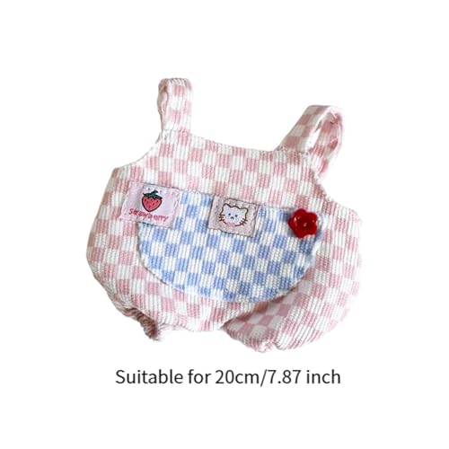 JISADER Overalls für Plüschpuppen, Puppenkleidung für Kinder, Anziehsachen für 20 cm Puppen, Blau JISADER Overalls für Plüschpuppen, Puppenkleidung für Kinder, Anziehsachen für 20 cm Puppen, Blau von JISADER
