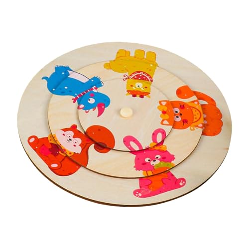 JISADER Pädagogische Hölzerne Rätsel Als Geburtstagsgeschenk, Spielzeug für Fähigkeiten für Kinder, Tier JISADER Pädagogische Hölzerne Rätsel Als Geburtstagsgeschenk, Spielzeug für Fähigkeiten für Kinder, Tier von JISADER