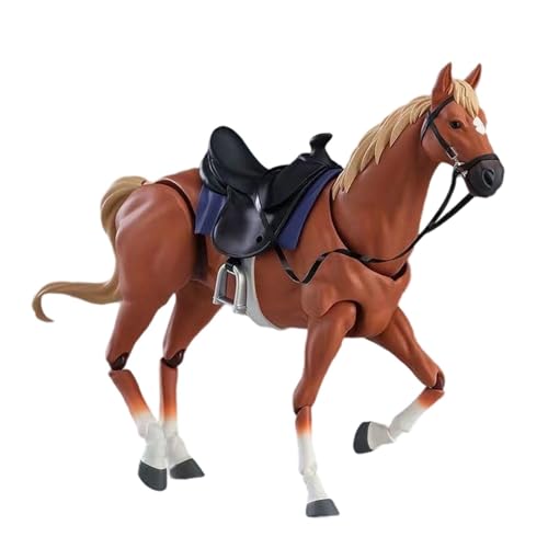 JISADER Pferd Figur Modell Pädagogisches Spielzeug Sammlung Realistische Statue Ornament Pferd Figur Diorama Layout DIY Szene Puppenhaus, Orange JISADER Pferd Figur Modell Pädagogisches Spielzeug Sammlung Realistische Statue Ornament Pferd Figur Diorama Layout DIY Szene Puppenhaus, Orange von JISADER