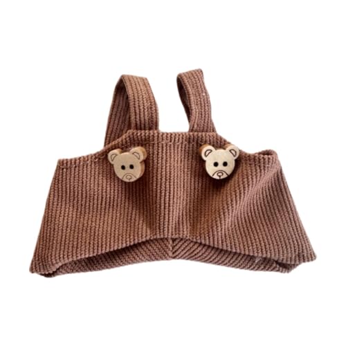 JISADER Puppenkleidung Puppenhose Miniaturhose Spielzeugoutfit Anziehzubehör Aus Weichem Stoff Gefertigt für EIN Niedliches Aussehen für Kinder Und Puppensam, Braun JISADER Puppenkleidung Puppenhose Miniaturhose Spielzeugoutfit Anziehzubehör Aus Weichem Stoff Gefertigt für EIN Niedliches Aussehen für Kinder Und Puppensam, Braun von JISADER