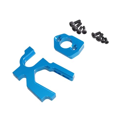 JISADER RC Auto Motor Wort mit Aluminium Aluminium Easy Visse Ersetzen Sie Die RC Zubehör Teile für 1/12 124019 RC Spielzeugautofahrzeuge, Blau von JISADER