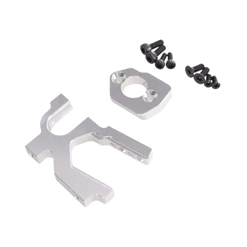 JISADER RC Auto Motor Wort mit Aluminium Aluminium Easy Visse Ersetzen Sie Die RC Zubehör Teile für 1/12 124019 RC Spielzeugautofahrzeuge, Silber von JISADER