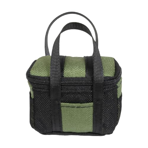 JISADER RC -Auto -Simulationsbeutel Hobby Modell Aufbewahrung Tasche Universal Accessoires für 1: 8 1:10 Crawler, Grüne Handtasche von JISADER