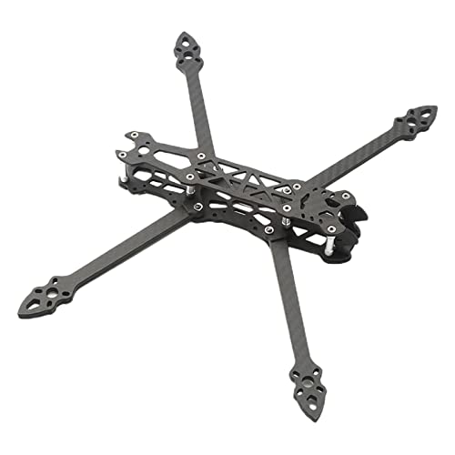 JISADER RC Drone Frame, 7 Zoll 295 mm, Armstärke 5 mm, 3K Kohlefaser für RC FPV von JISADER