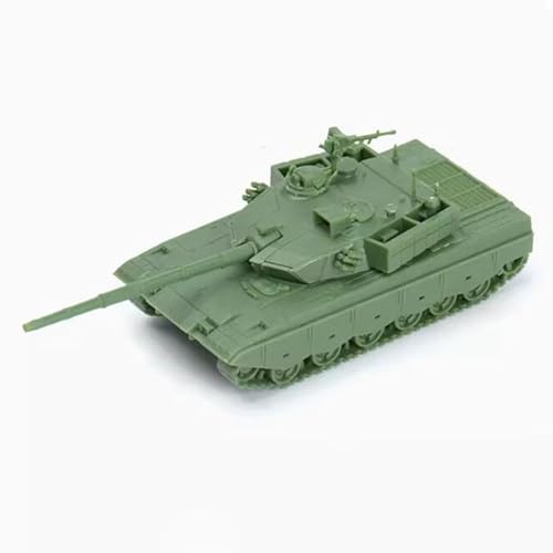 JISADER Raupenketten-Chariot-Panzermodell im Maßstab 1:72, gepanzertes Panzerspielzeug, Typ 96, Kampfpanzer für Erwachsene, Grün von JISADER