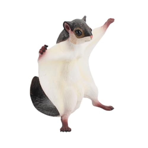 JISADER Realistische, Detaillierte Actionfigur, PVC Modellfigur, Tierfigur, Modell, Miniatur Tierspielzeug, Fliegendes Eichhörnchen von JISADER