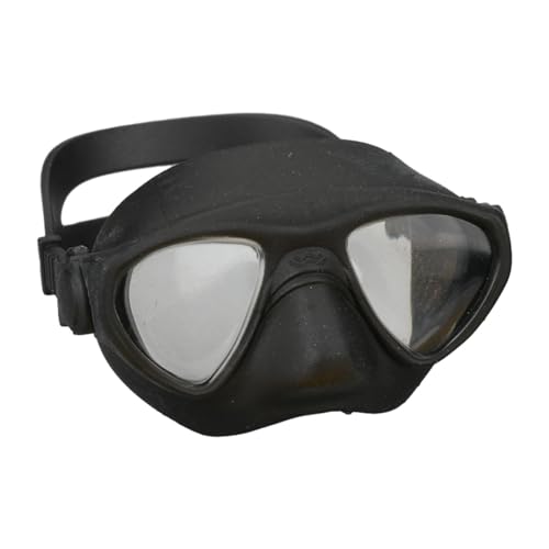 JISADER Schwimmbrille im Maßstab 1/6, Kostümpuppen, Ankleidezubehör, Schnorchelausrüstung, Weitwinkel-Tauchmaske für 12-Zoll-Ankleidepuppenmodell von JISADER