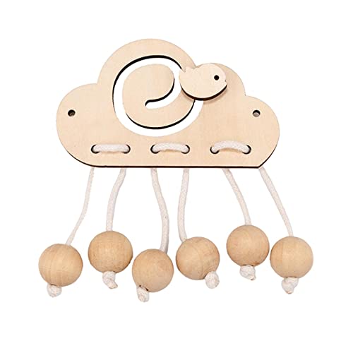 JISADER Sensory Activity Boards Aus Holz Sensory Board Spielzeug für Vorschulkindergarten Mädchen Jungen, Perlen JISADER Sensory Activity Boards Aus Holz Sensory Board Spielzeug für Vorschulkindergarten Mädchen Jungen, Perlen von JISADER