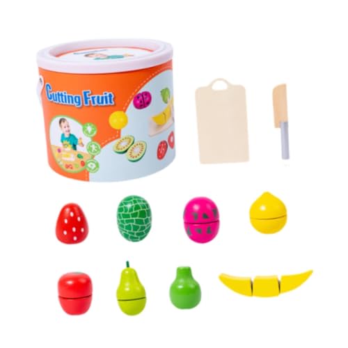 JISADER Spielzeug für die Zubereitung von Lebensmitteln, Zubehör für Obst und Gemüse, Rollenspielartikel für Kinder, Frucht JISADER Spielzeug für die Zubereitung von Lebensmitteln, Zubehör für Obst und Gemüse, Rollenspielartikel für Kinder, Frucht von JISADER