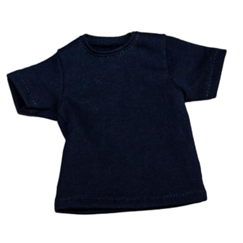 JISADER T-Shirt im Maßstab 1:6, handgefertigte Puppenkleidung, Miniatur-Kleidungskostüm für 12-Zoll-Soldatenfiguren, Marine von JISADER