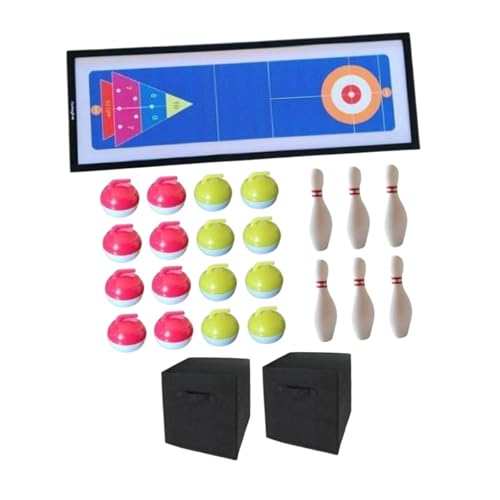 JISADER Tabelle Tabelle Tabelle Curling Table, Spiel Der Lustigen Familienspiele für zu Installieren, mit Box JISADER Tabelle Tabelle Tabelle Curling Table, Spiel Der Lustigen Familienspiele für zu Installieren, mit Box von JISADER