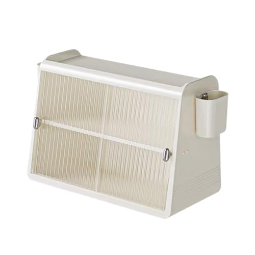 JISADER Tassen-Staubdichter Schrank, Haushalts-Tassenregal, Figuren, Multifunktions-Parfüm-Theken-Organizer, Tassen-Aufbewahrungsregal für die Küche zu Hause, mit Seitenbox JISADER Tassen-Staubdichter Schrank, Haushalts-Tassenregal, Figuren, Multifunktions-Parfüm-Theken-Organizer, Tassen-Aufbewahrungsregal für die Küche zu Hause, mit Seitenbox von JISADER